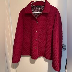 Briggs Berry-Colored Fall Jacket